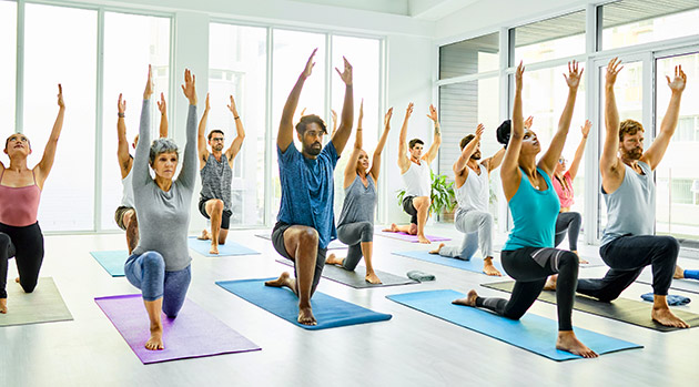 office yoga classes workplace webinars online Sydney