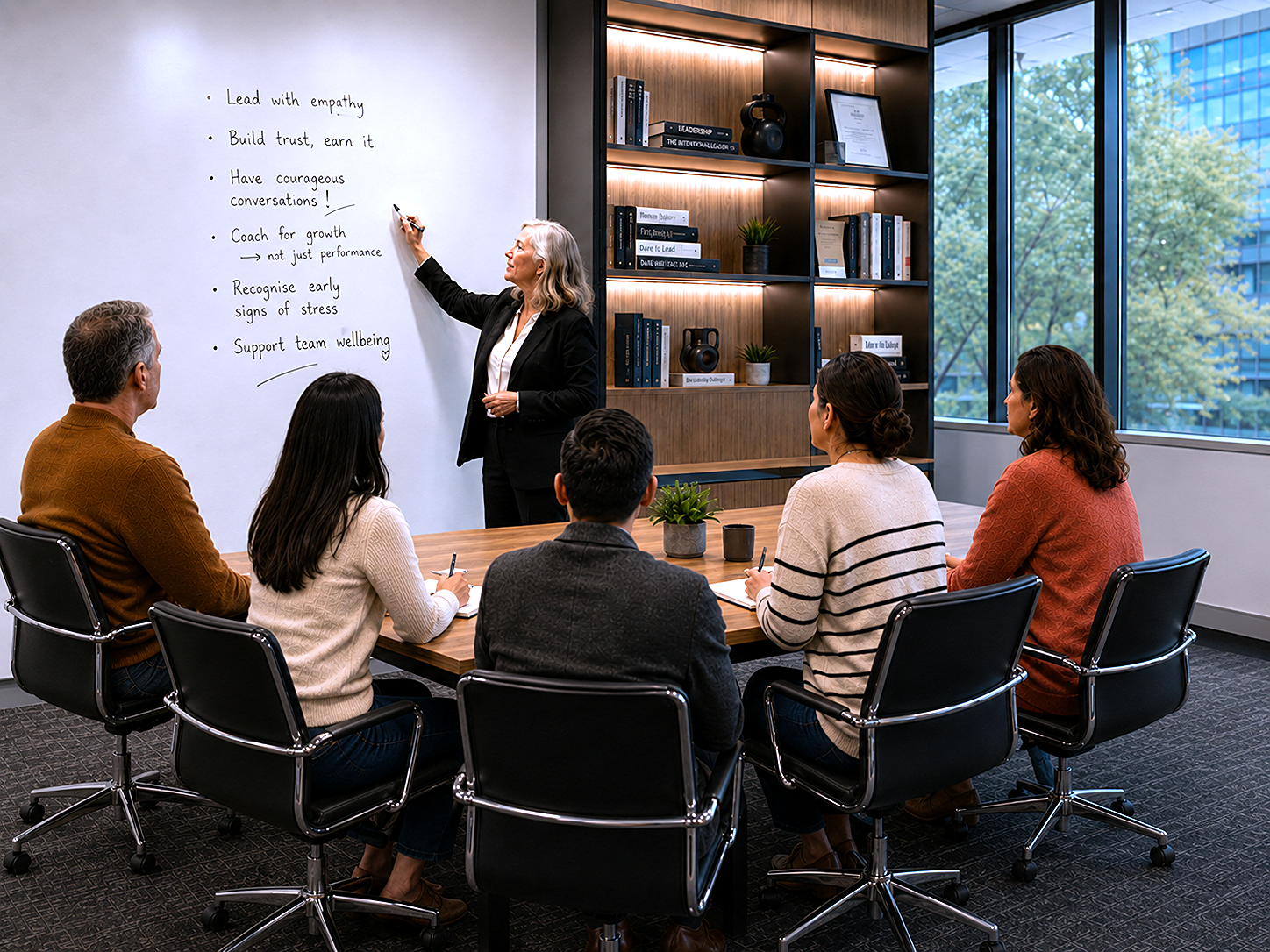 Workplace leadership program and coaching