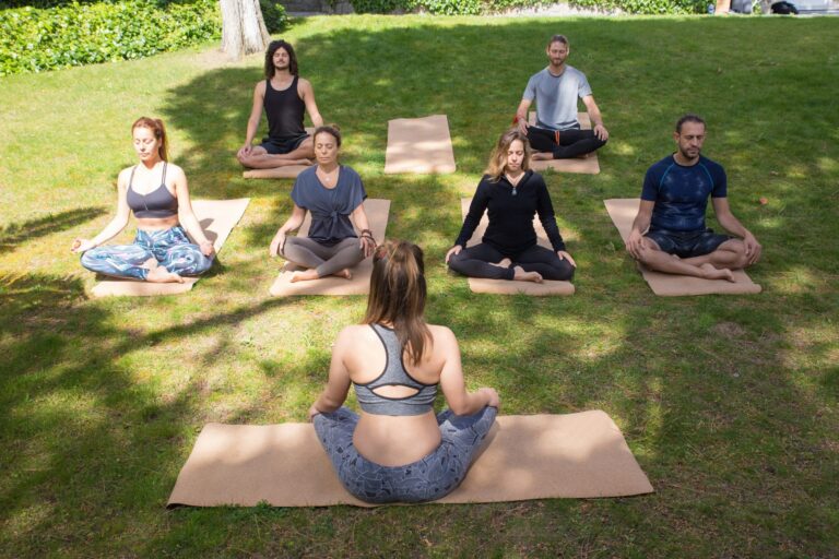 Corporate meditation class