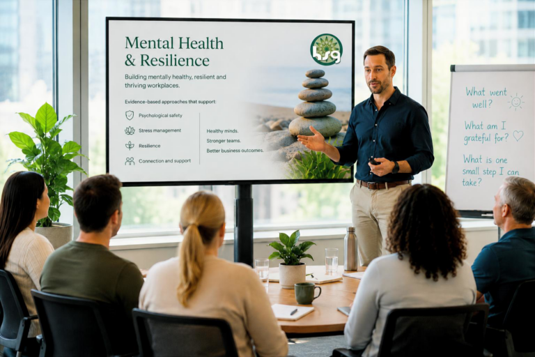 HSG mental health workshop for staff