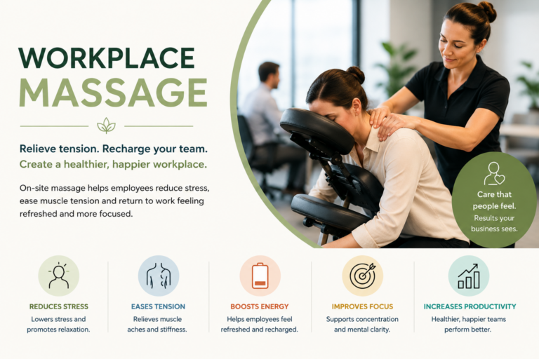 Corporate seated massage