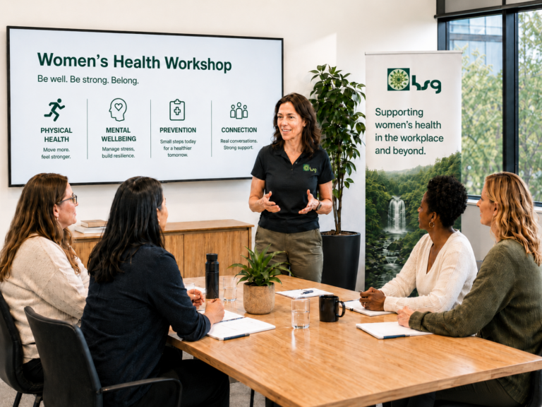 Women’s Health Week workplace wellbeing program