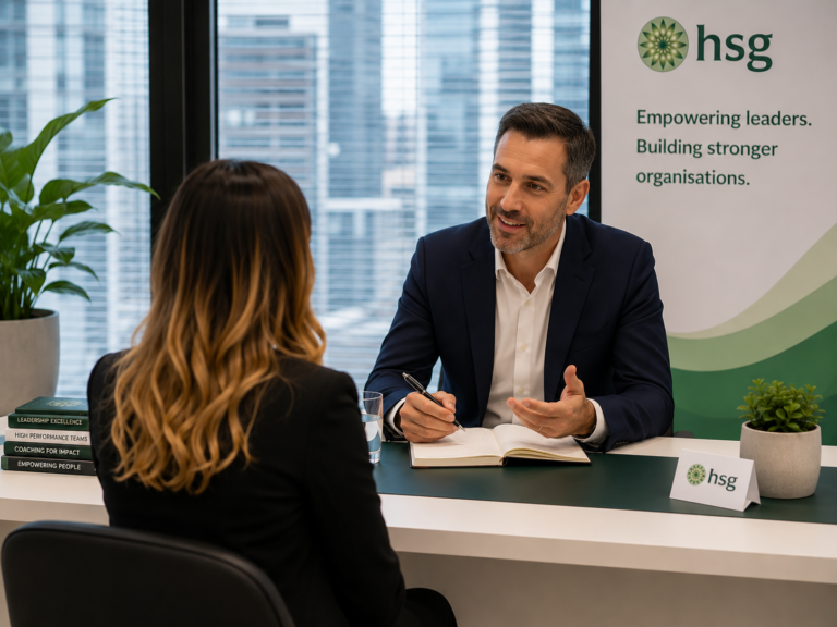 Leadership development executive coaching one-on-one session